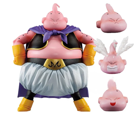 Dragon Ball Z Majin Buu Evil Buu 4 Heads