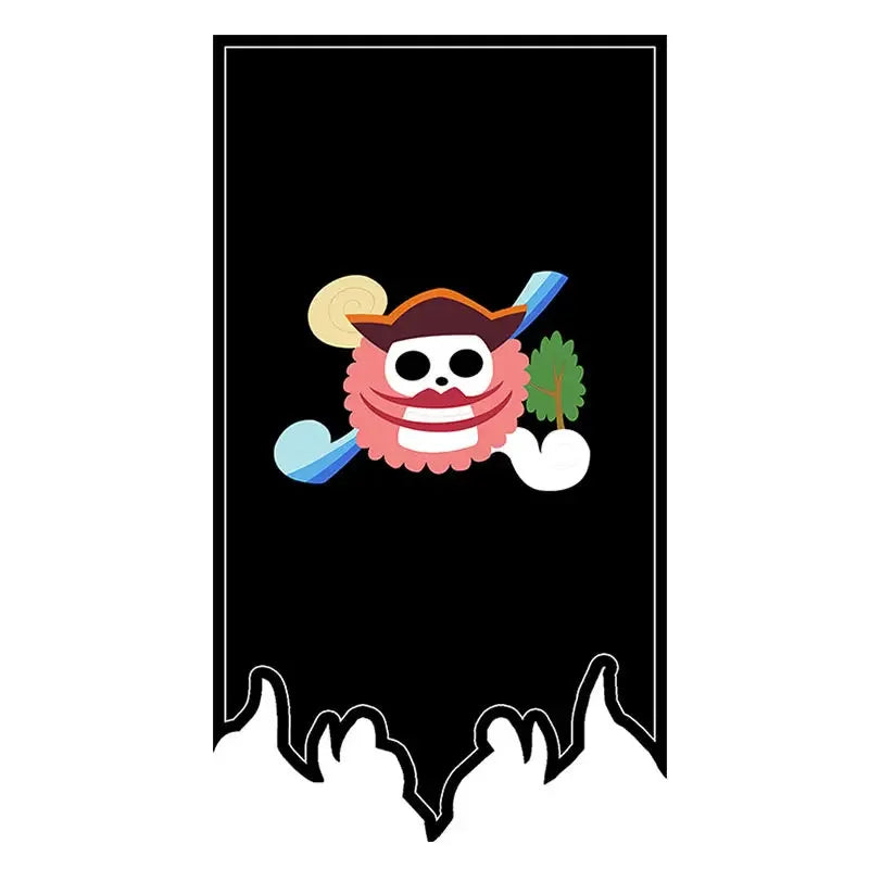 One Piece Legion Skeleton Pirate Flag