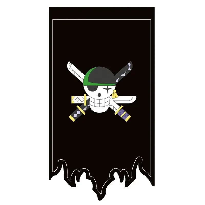 One Piece Legion Skeleton Pirate Flag