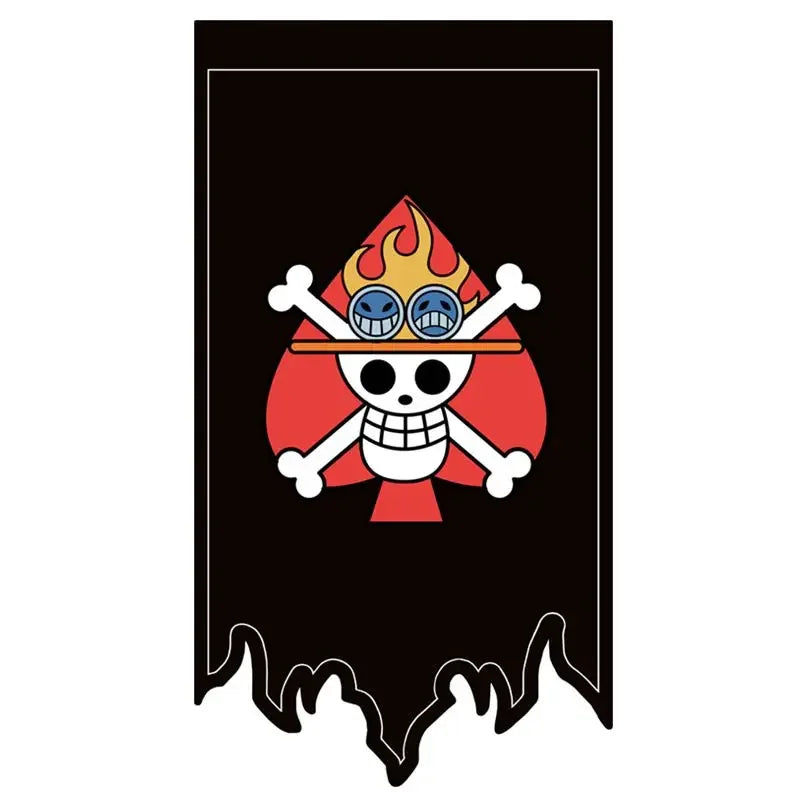 One Piece Legion Skeleton Pirate Flag