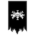 One Piece Legion Skeleton Pirate Flag
